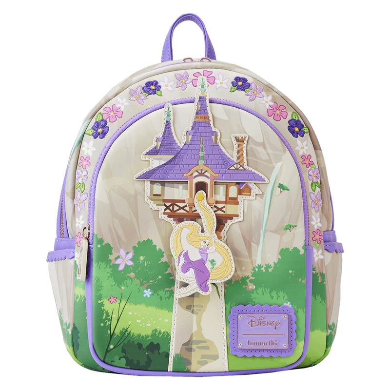 LOUWDBK3224 Tangled - Rapunzel Swinging Mini Backpack - Loungefly - Titan Pop Culture
