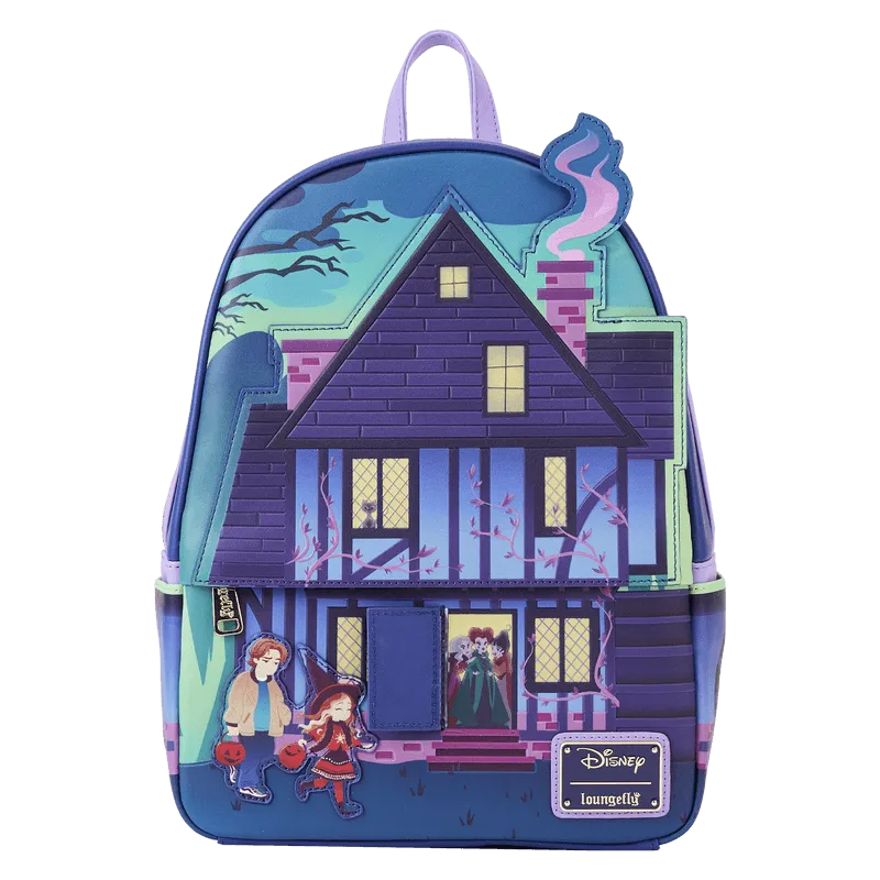 LOUWDBK3264 Hocus Pocus - Sanderson Sisters' House Mini Backpack - Loungefly - Titan Pop Culture