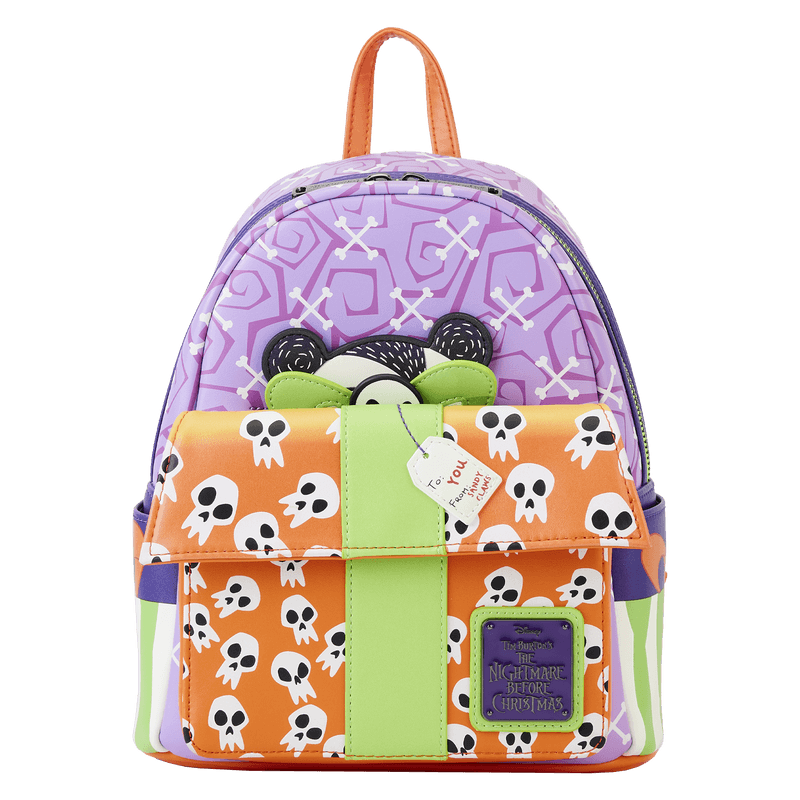 LOUWDBK3280 The Nightmare Before Christmas - Scary Teddy Present Mini Backpack - Loungefly - Titan Pop Culture