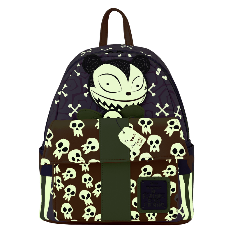 LOUWDBK3280 The Nightmare Before Christmas - Scary Teddy Present Mini Backpack - Loungefly - Titan Pop Culture