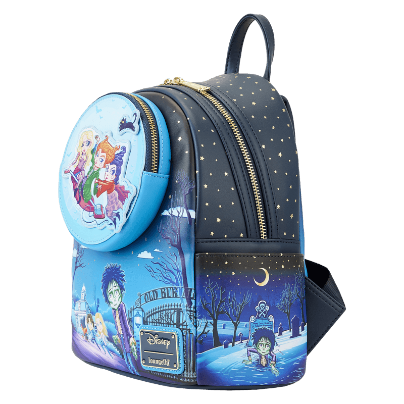 LOUWDBK3281 Hocus Pocus - Poster Glow Mini Backpack - Loungefly - Titan Pop Culture