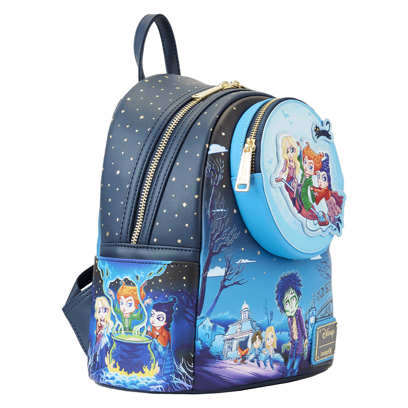 LOUWDBK3281 Hocus Pocus - Poster Glow Mini Backpack - Loungefly - Titan Pop Culture