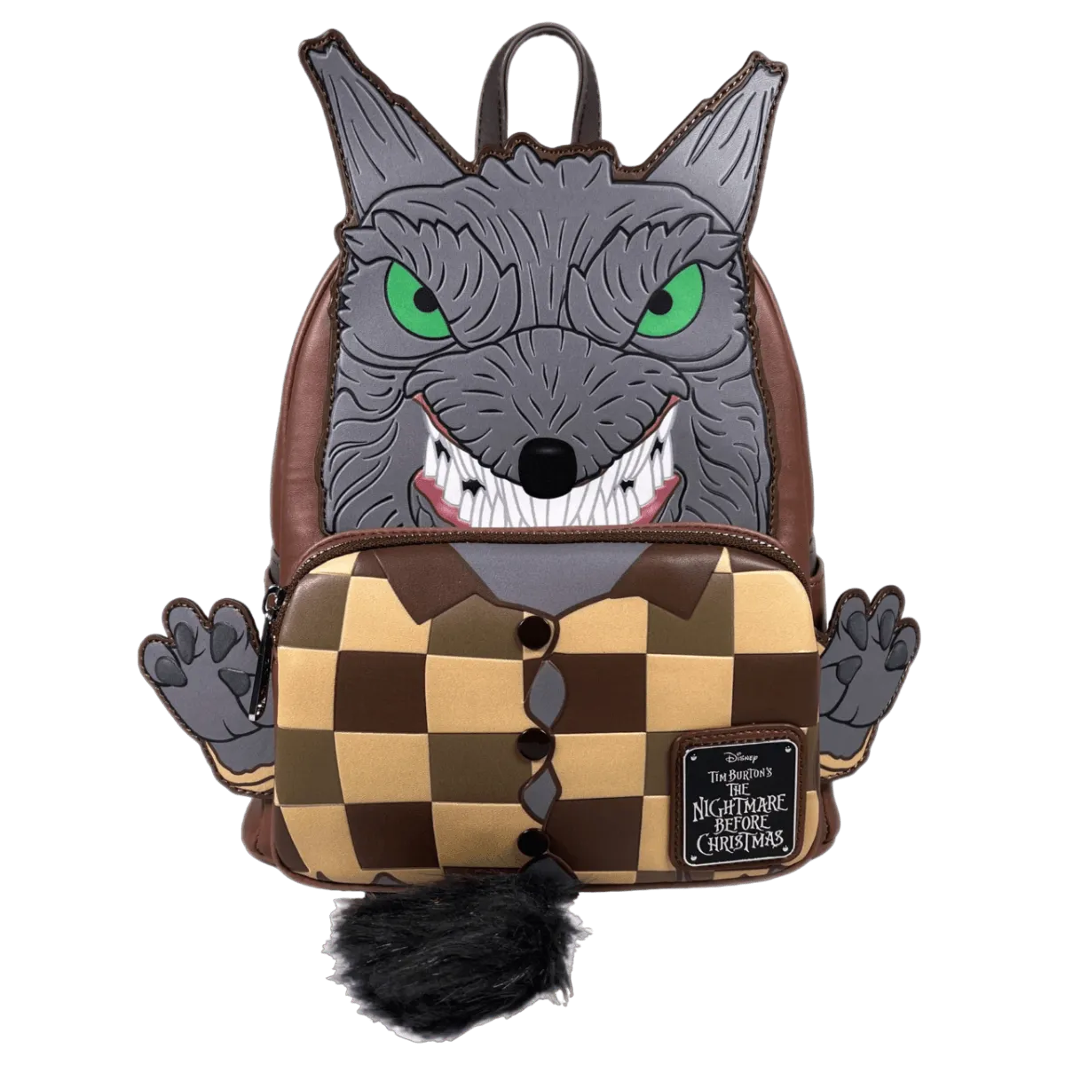 LOUWDBK3340 The Nightmare Before Christmas - Wolfman US Exclusive Cosplay Mini Backpack [RS] - Loungefly - Titan Pop Culture