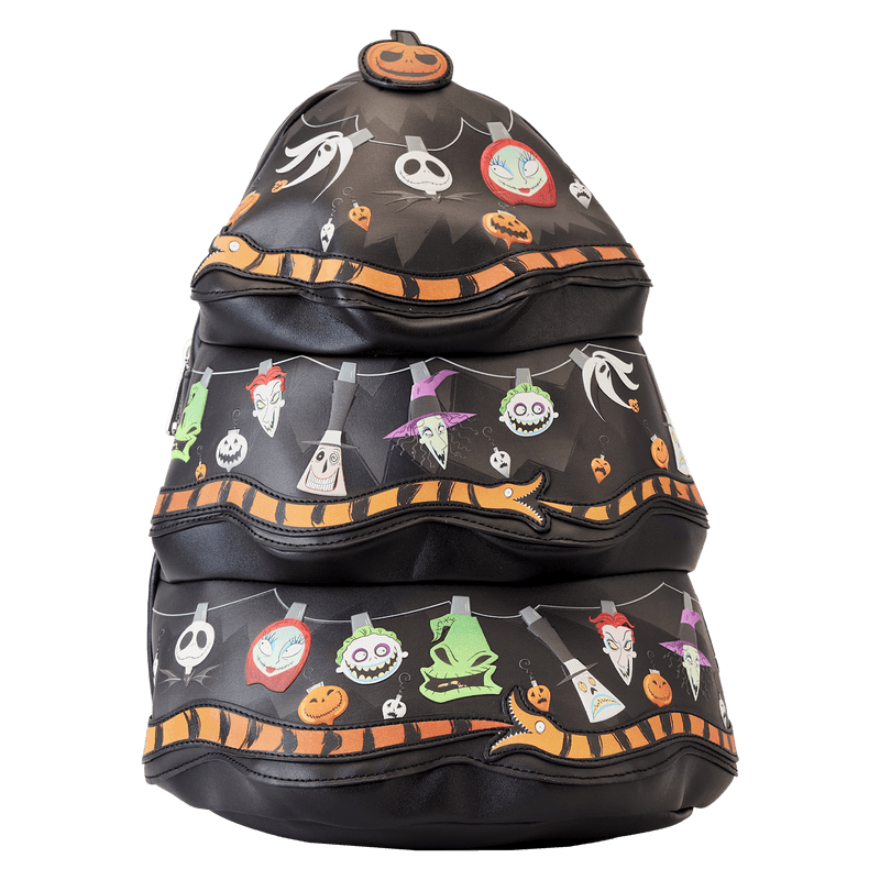 LOUWDBK3372 The Nightmare Before Christmas - Tree String Lights Glow Mini Backpack - Loungefly - Titan Pop Culture