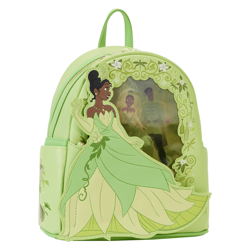 LOUWDBK3378 The Princess & The Frog - Tiana Princess Series Lenticular Mini Backpack - Loungefly - Titan Pop Culture