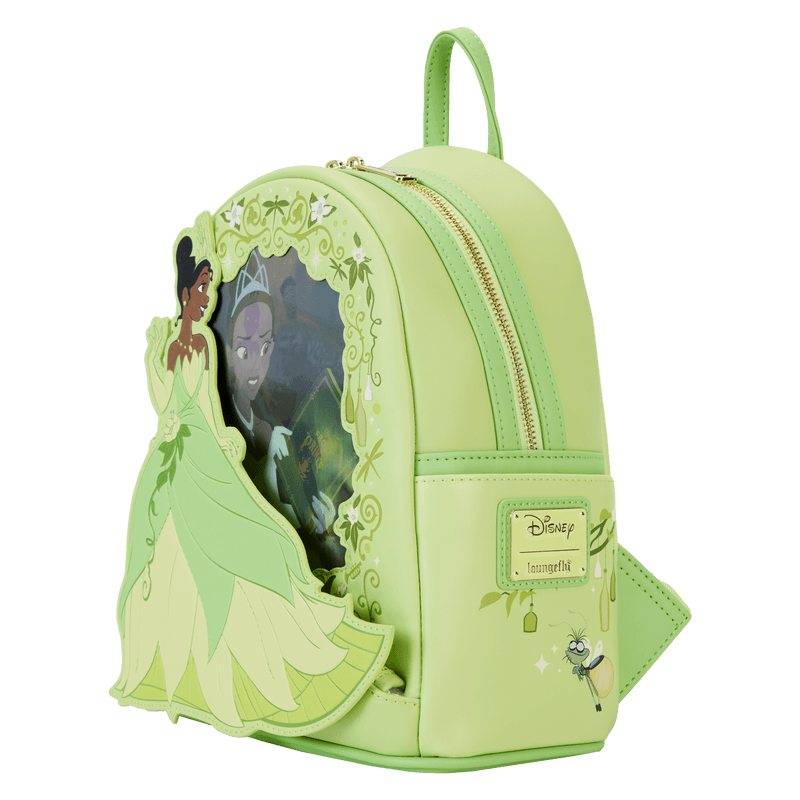 LOUWDBK3378 The Princess & The Frog - Tiana Princess Series Lenticular Mini Backpack - Loungefly - Titan Pop Culture