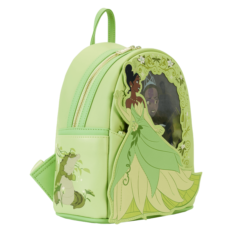 LOUWDBK3378 The Princess & The Frog - Tiana Princess Series Lenticular Mini Backpack - Loungefly - Titan Pop Culture