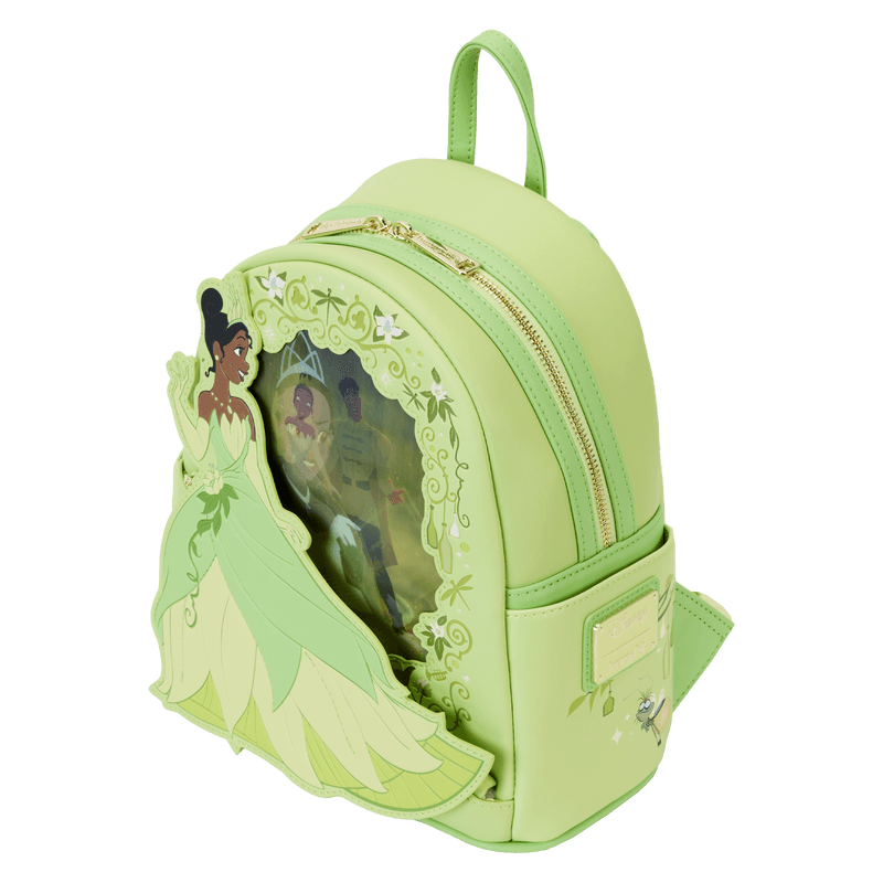 LOUWDBK3378 The Princess & The Frog - Tiana Princess Series Lenticular Mini Backpack - Loungefly - Titan Pop Culture