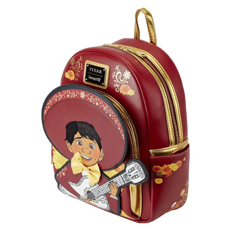 LOUWDBK3387 Coco - Miguel Mariachi Cosplay Mini Backpack - Loungefly - Titan Pop Culture