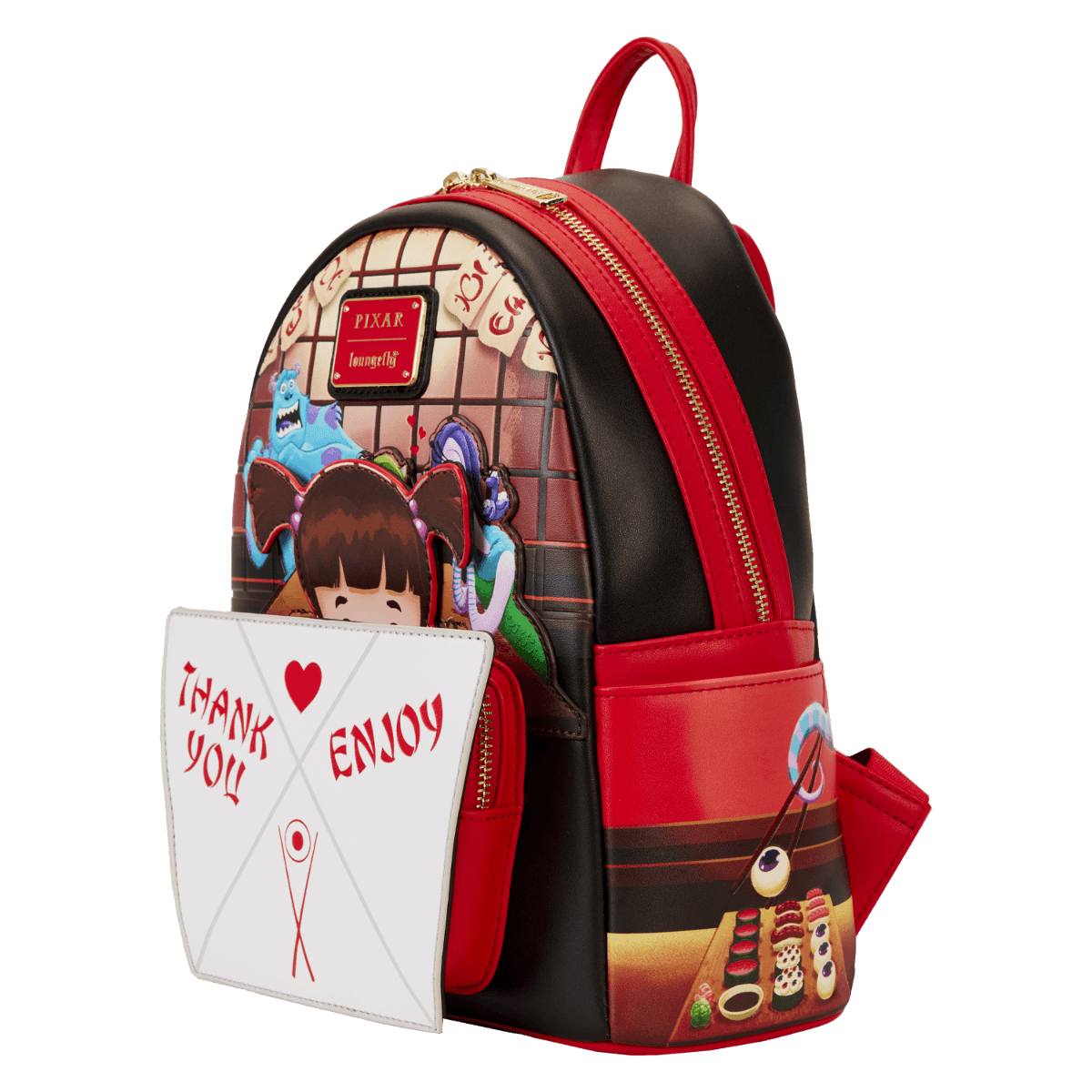 LOUWDBK3427 Monsters Inc - Boo Takeout Mini Backpack - Loungefly - Titan Pop Culture