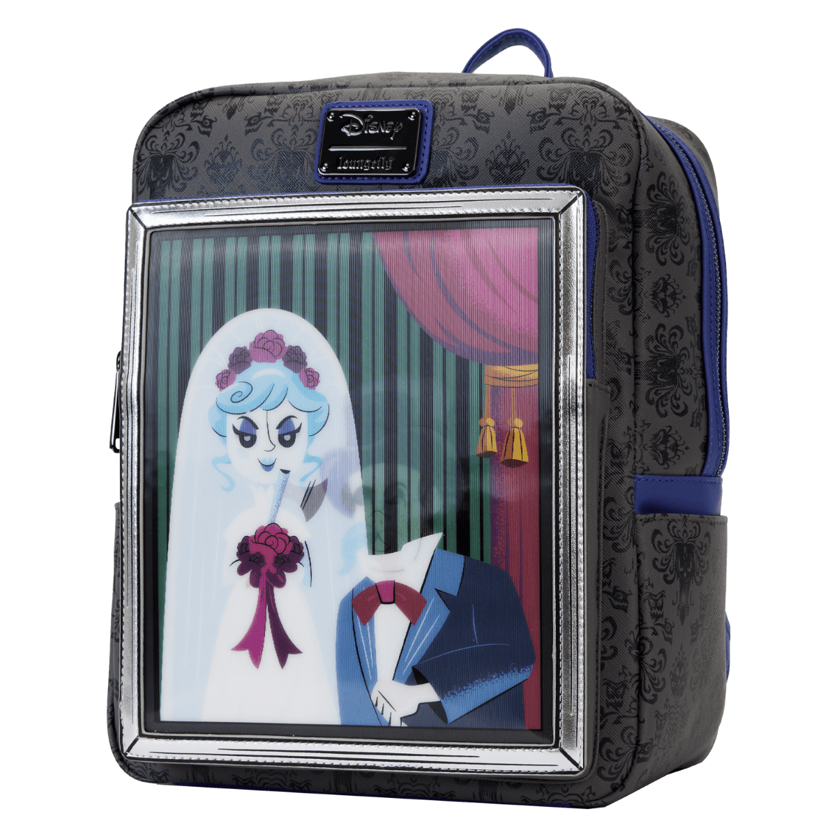 LOUWDBK3468 Haunted Mansion - Black Widow Bride Mini Backpack - Loungefly - Titan Pop Culture