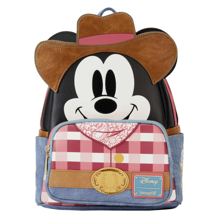 LOUWDBK3526 Disney - Western Mickey Cosplay Mini Backpack - Loungefly - Titan Pop Culture