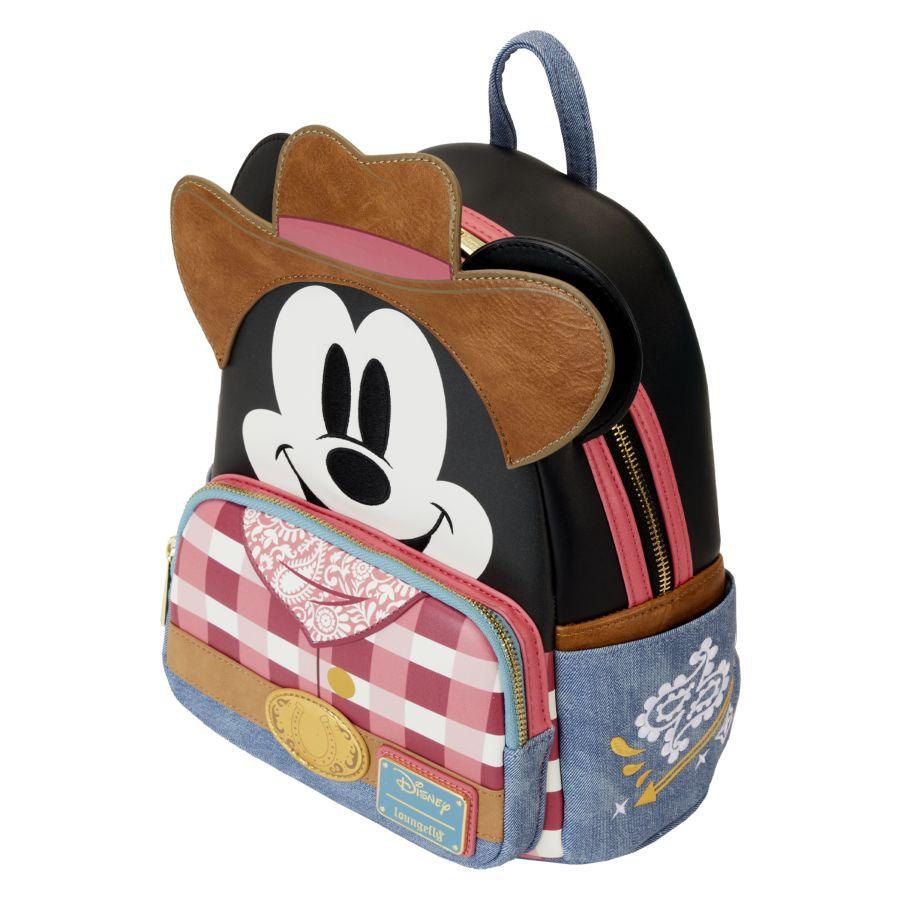 LOUWDBK3526 Disney - Western Mickey Cosplay Mini Backpack - Loungefly - Titan Pop Culture