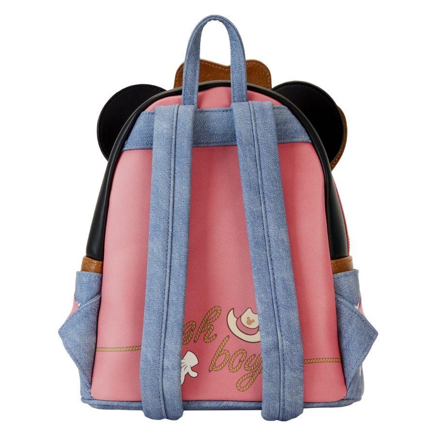 LOUWDBK3526 Disney - Western Mickey Cosplay Mini Backpack - Loungefly - Titan Pop Culture