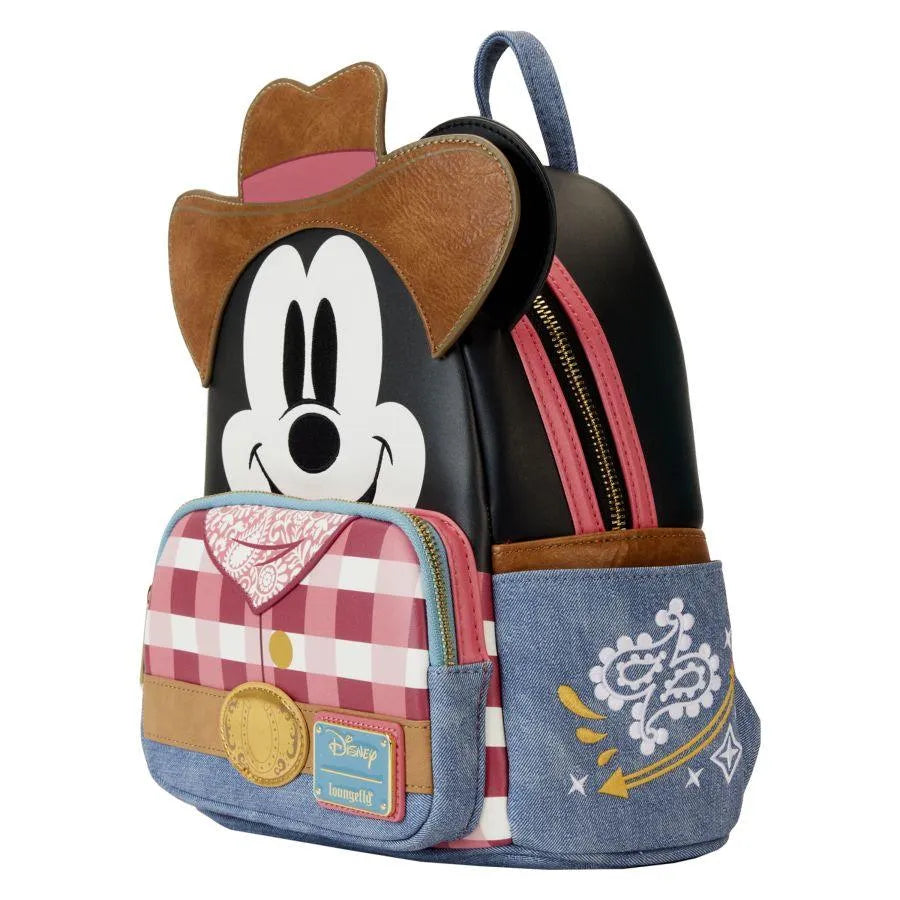 LOUWDBK3526 Disney - Western Mickey Cosplay Mini Backpack - Loungefly - Titan Pop Culture