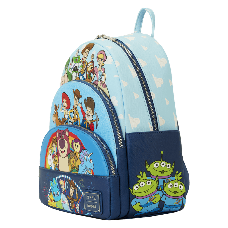 LOUWDBK3574 Toy Story - Movie Collab 3-Pocket Mini Backpack - Loungefly - Titan Pop Culture