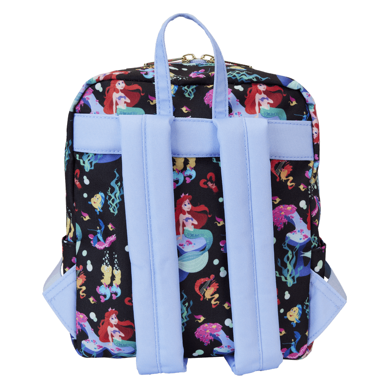 LOUWDBK3589 The Little Mermaid (1989) 35th Anniversary - Life Is The Bubbles Nylon Backpack - Loungefly - Titan Pop Culture