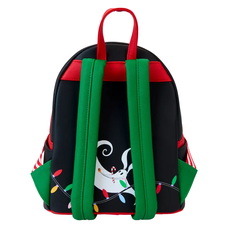 LOUWDBK3787 The Nightmare Before Christmas - Smiling Jack Light-up Mini Backpack - Loungefly - Titan Pop Culture