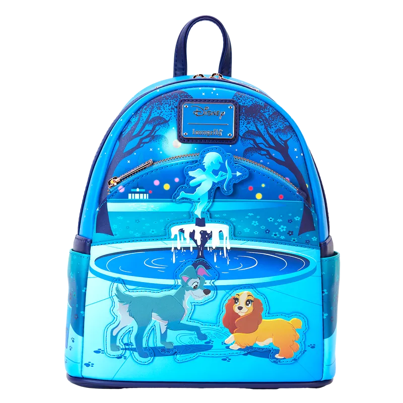 LOUWDBK3875 Lady & The Tramp - 70th Anniversary Mini Backpack - Loungefly - Titan Pop Culture