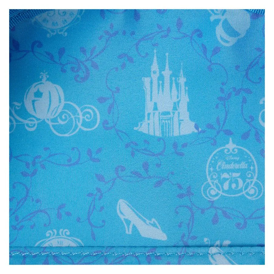 LOUWDBK3901 Cinderella - 75th Anniversary Lenticular Mini Backpack - Loungefly - Titan Pop Culture