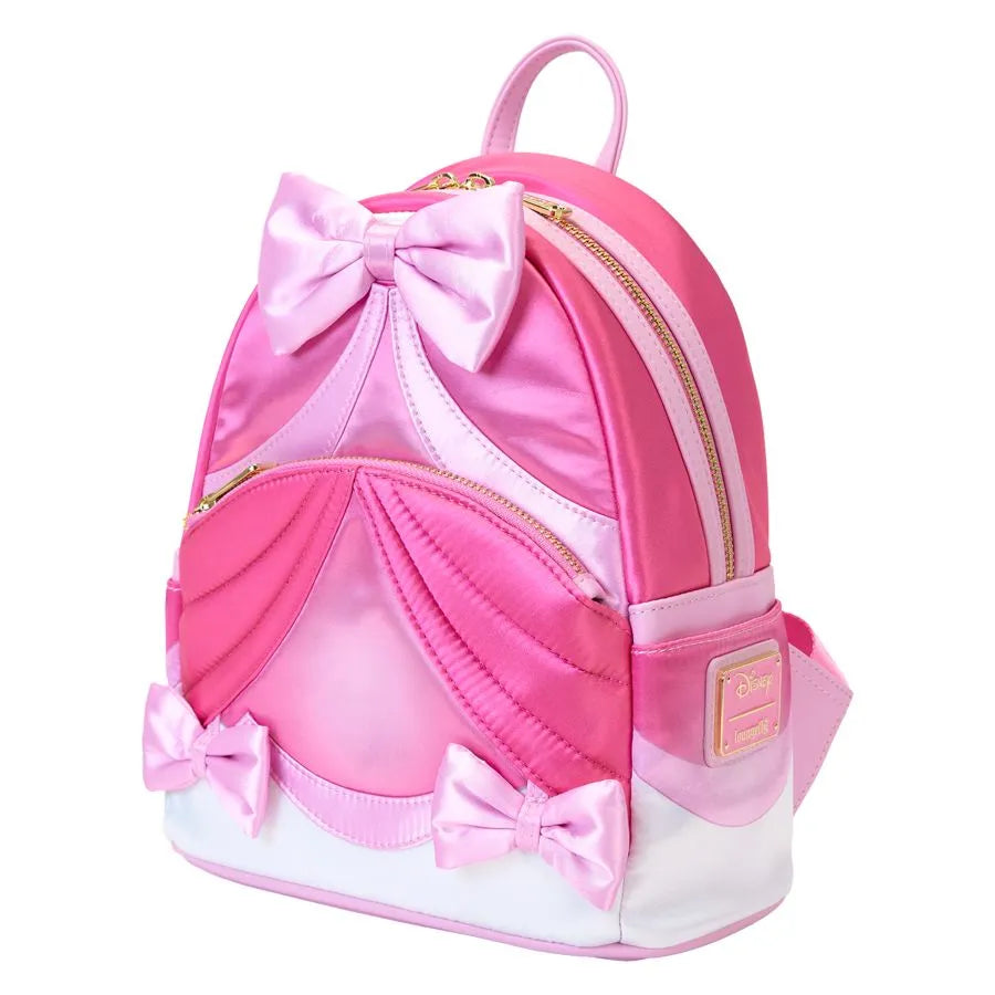 LOUWDBK3902 Cinderella - 75th Anniversary Pink Bow Mini Backpack - Loungefly - Titan Pop Culture