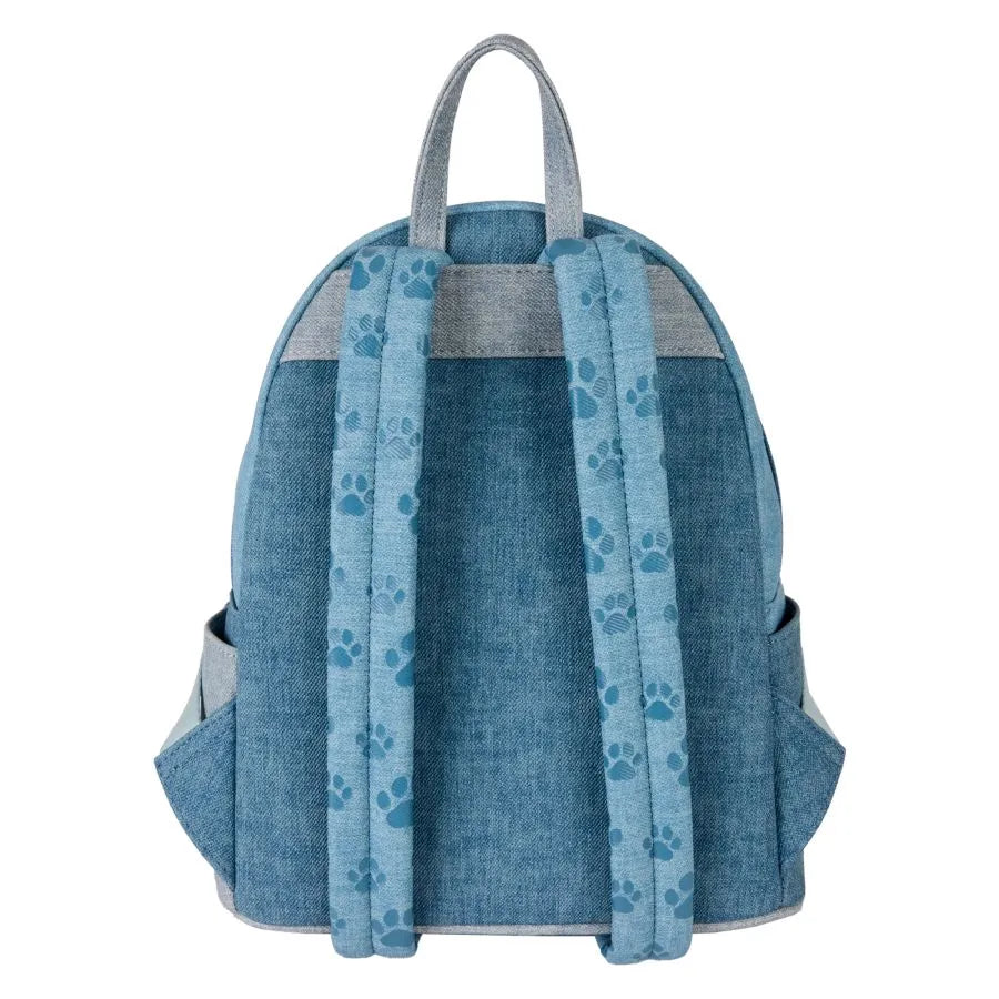 LOUWDBK4023 Disney - Dogs & Cats Faux Denim Mini Backpack - Loungefly - Titan Pop Culture