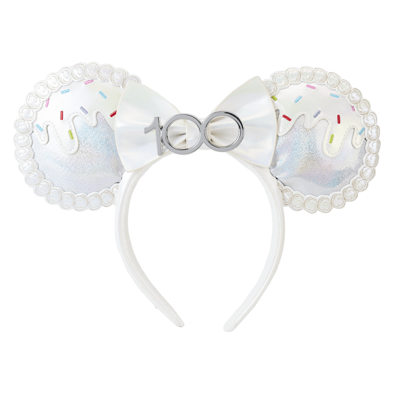 LOUWDHB0122 Disney - 100th Celebrate Cake Minnie Ears Headband - Loungefly - Titan Pop Culture