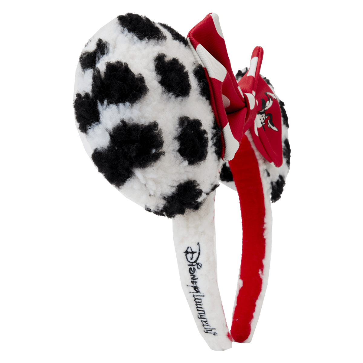 LOUWDHB0131 Disney - Minnie Rocks The Dots Sherpa Headband - Loungefly - Titan Pop Culture