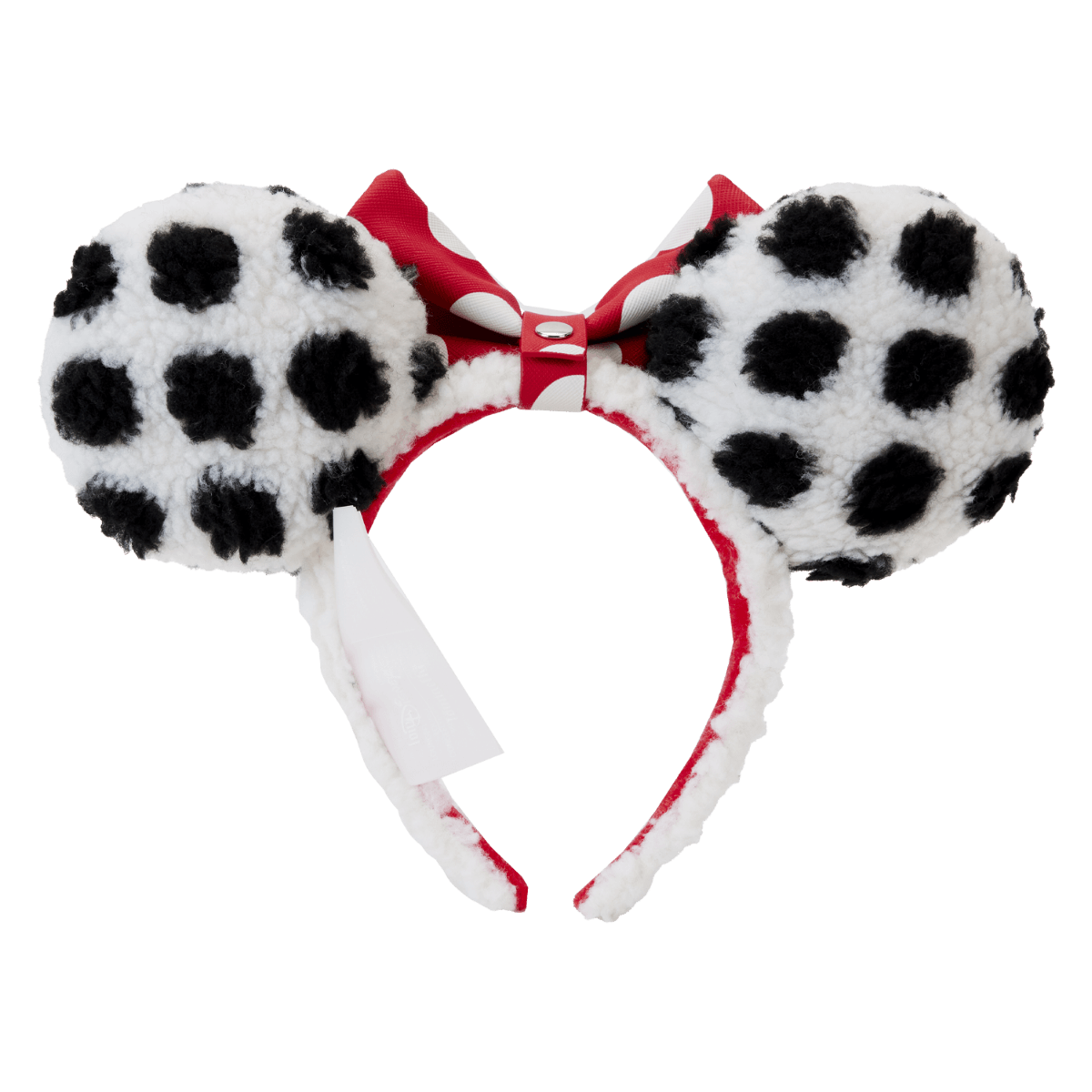 LOUWDHB0131 Disney - Minnie Rocks The Dots Sherpa Headband - Loungefly - Titan Pop Culture