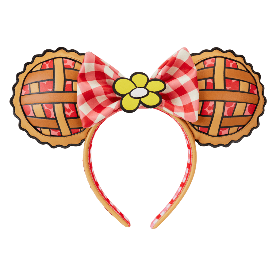 LOUWDHB0133 Mickey & Minnie -Picnic Pie Ear Headband - Loungefly - Titan Pop Culture