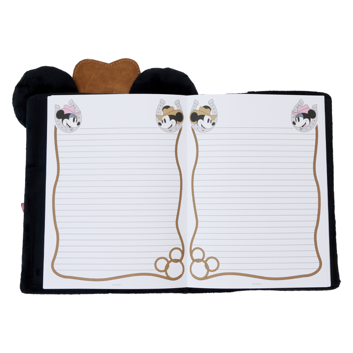 Disney - Western Mickey Plush Journal