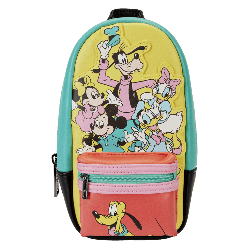 LOUWDPCC0001 Disney: D100 - Mickey & Friends Classic Stationary Pencil Case - Loungefly - Titan Pop Culture