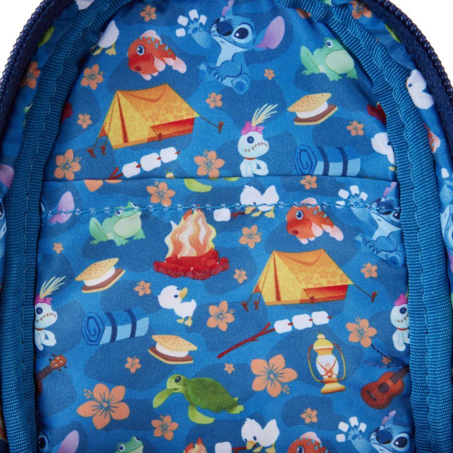 LOUWDPCC0011 Lilo & Stitch - Camping Cuties Mini Backpack Pencil Case - Loungefly - Titan Pop Culture