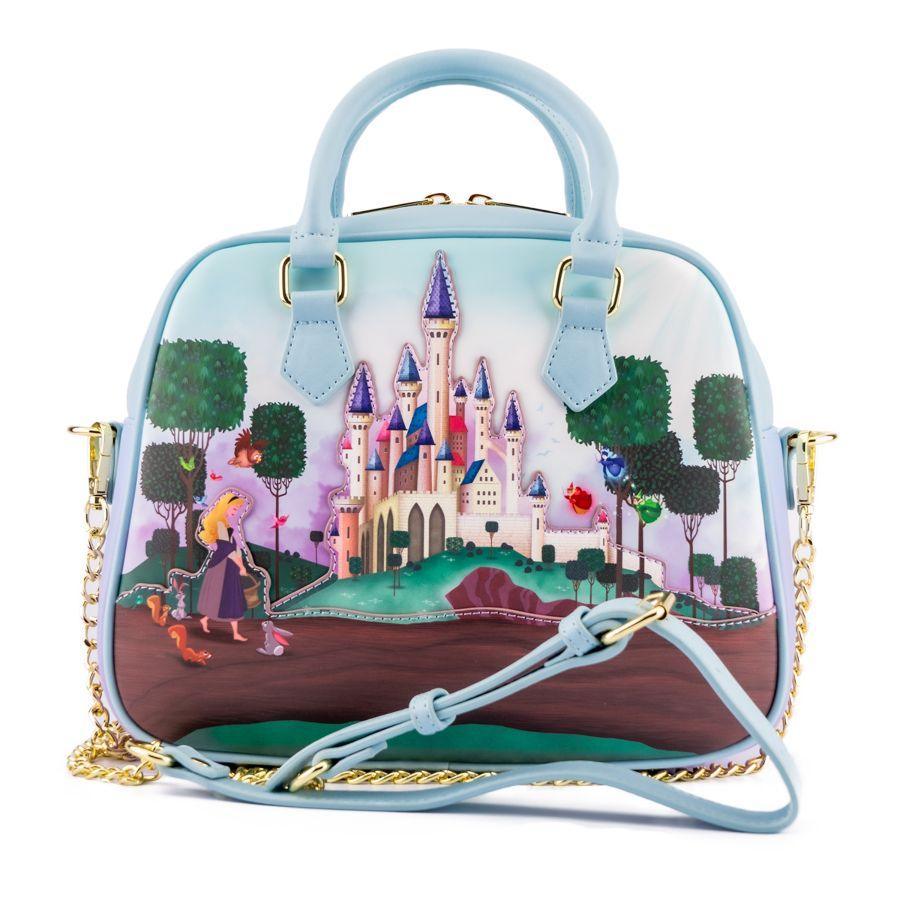 LOUWDTB2438 Sleeping Beauty - Castle Crossbody - Loungefly - Titan Pop Culture