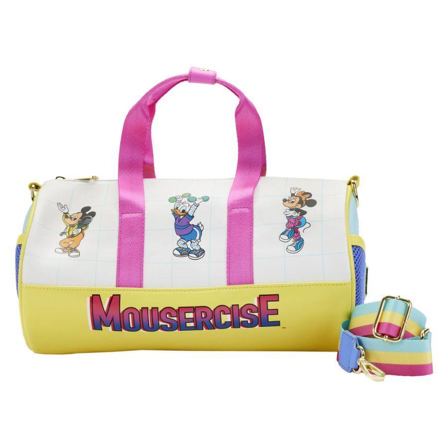 LOUWDTB2548 Disney - Mousercise Duffle Bag - Loungefly - Titan Pop Culture