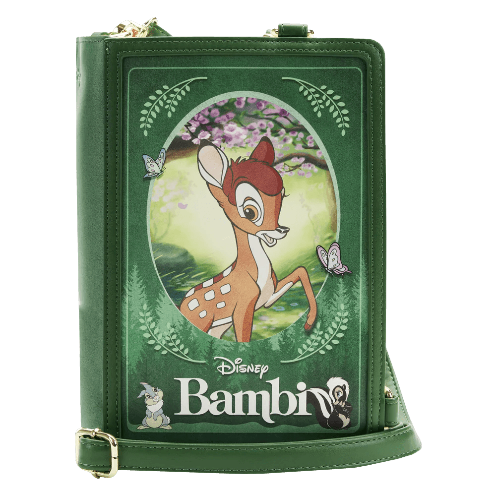 LOUWDTB2649 Bambi (1942) - Classic Books Convertible Crossbody - Loungefly - Titan Pop Culture