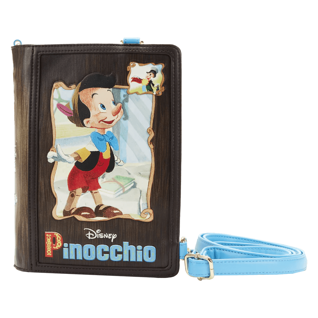 LOUWDTB2650 Pinocchio (1940) - Classic Book Convertible Crossbody Bag - Loungefly - Titan Pop Culture