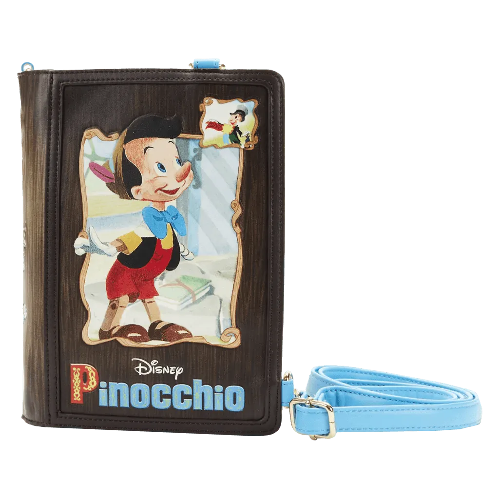 LOUWDTB2650 Pinocchio (1940) - Classic Book Convertible Crossbody Bag - Loungefly - Titan Pop Culture