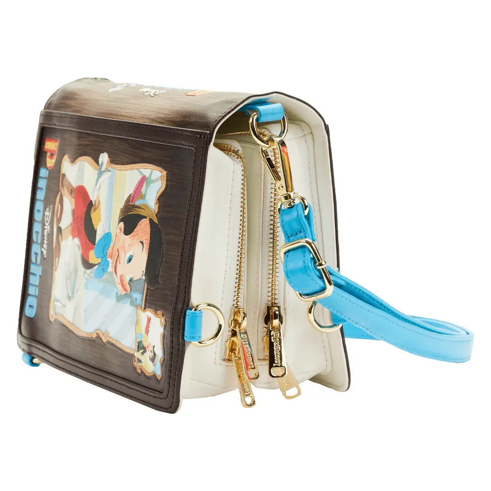 LOUWDTB2650 Pinocchio (1940) - Classic Book Convertible Crossbody Bag - Loungefly - Titan Pop Culture