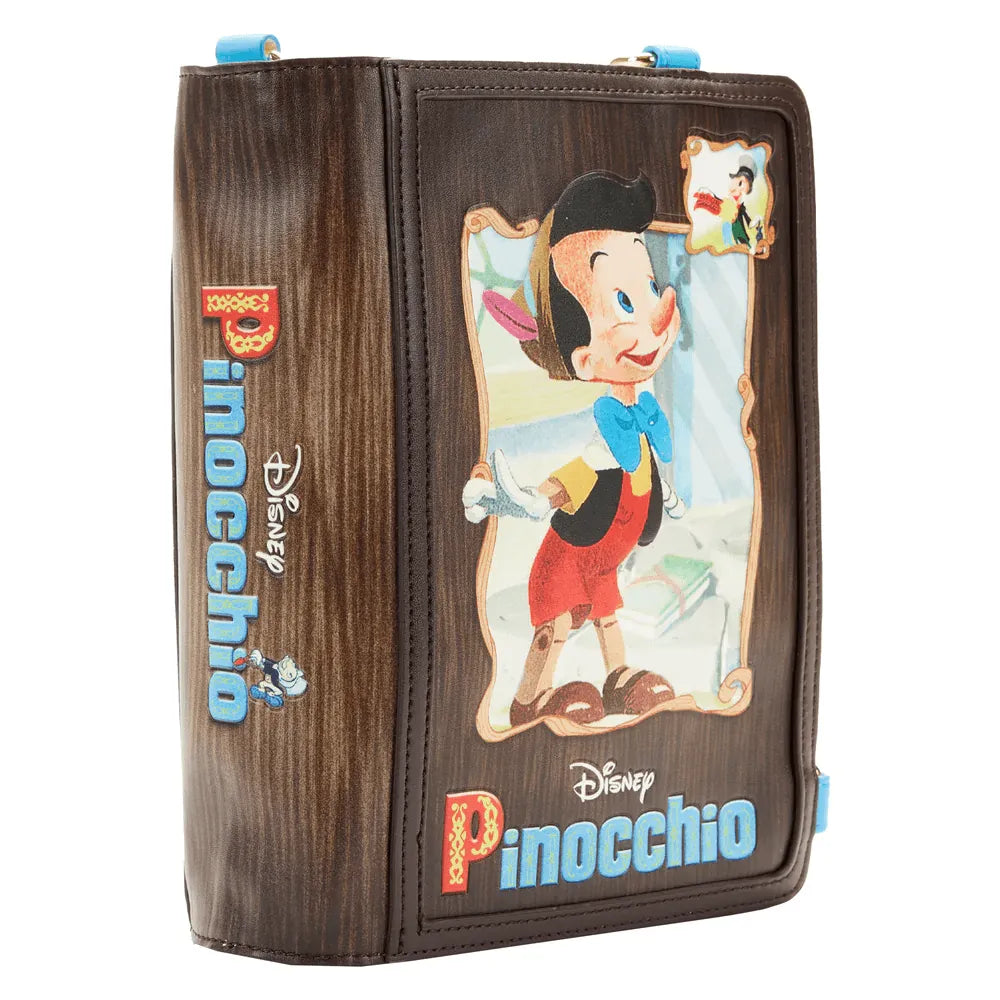 LOUWDTB2650 Pinocchio (1940) - Classic Book Convertible Crossbody Bag - Loungefly - Titan Pop Culture