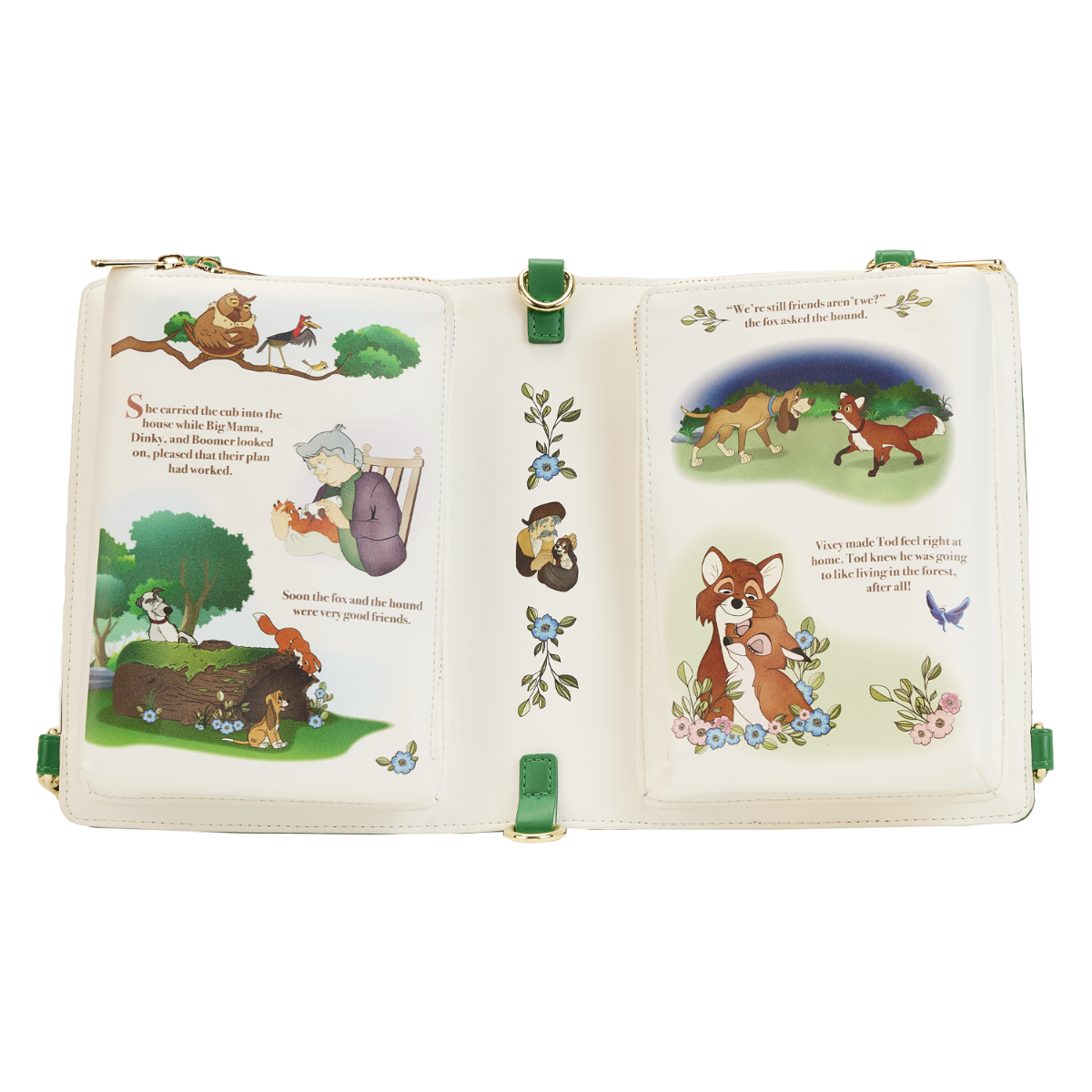 The Fox & the Hound - Classic Book Convertible Crossbody