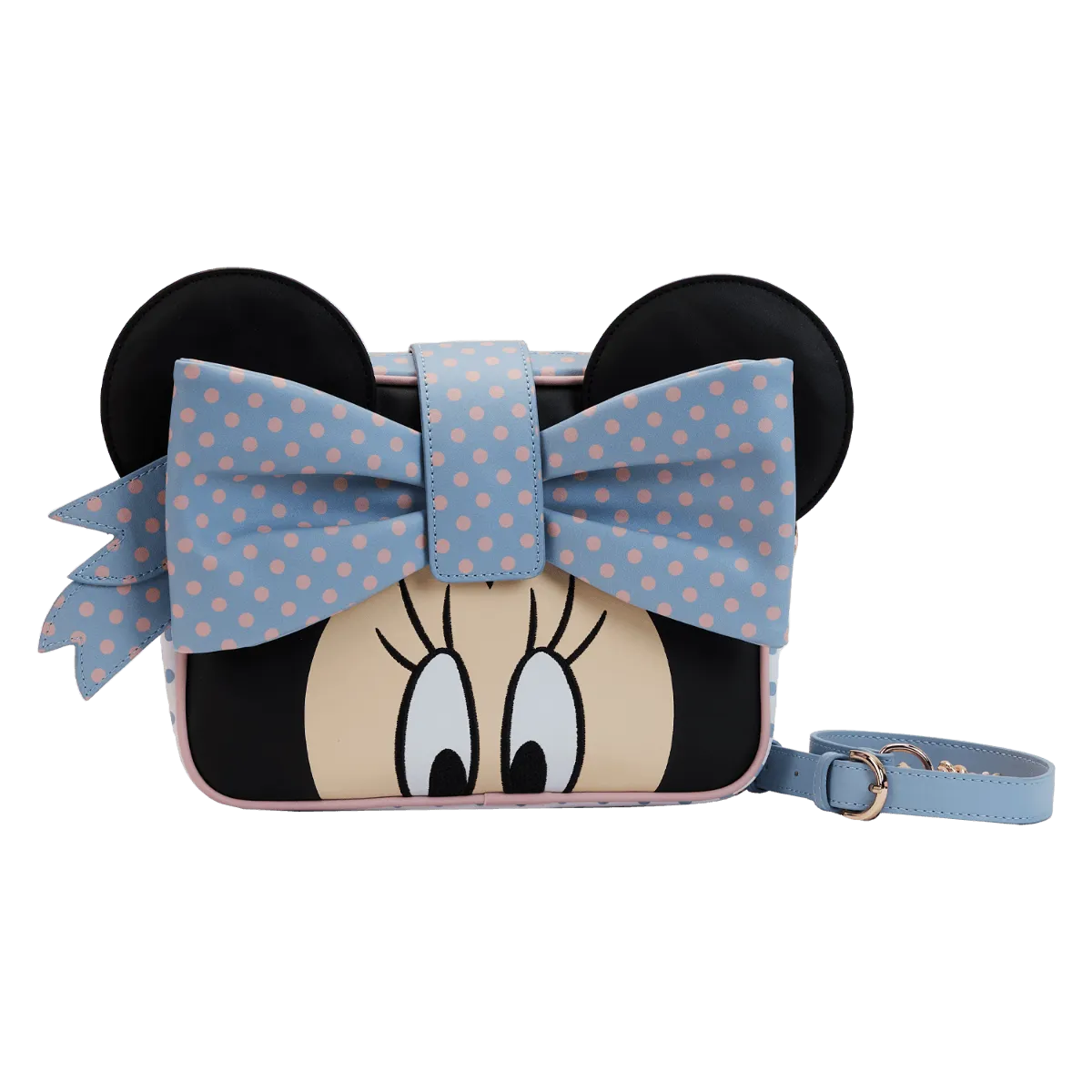 LOUWDTB2717 Disney - Minnie Pastel Block Dots Crossbody - Loungefly - Titan Pop Culture