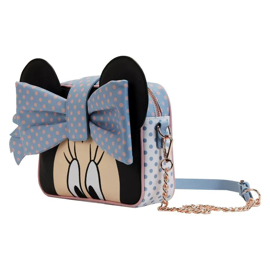 LOUWDTB2717 Disney - Minnie Pastel Block Dots Crossbody - Loungefly - Titan Pop Culture