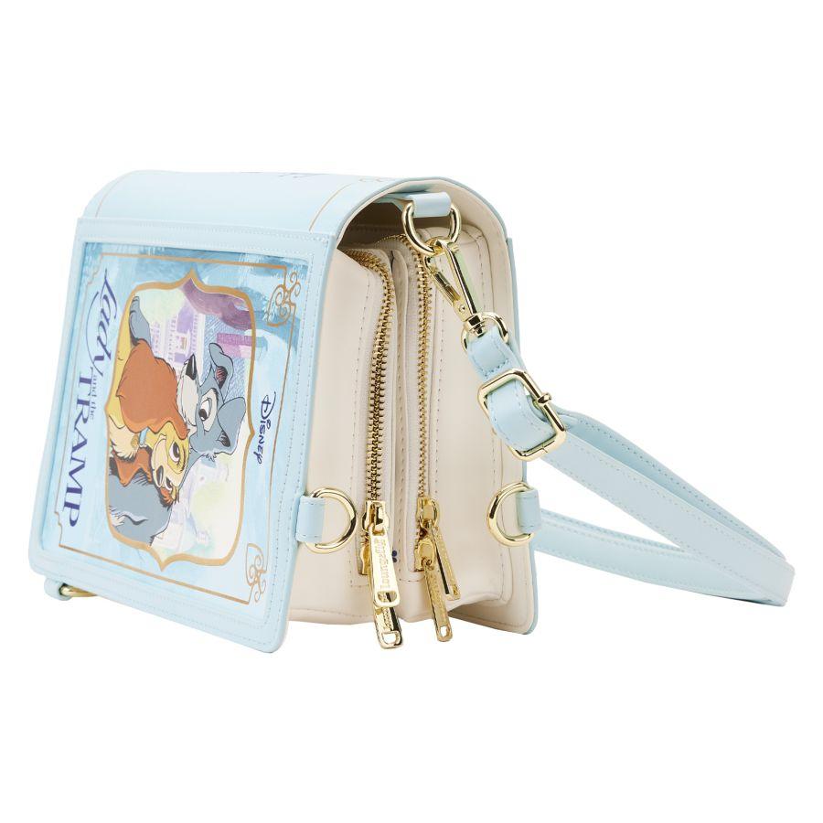LOUWDTB2738 Lady and the Tramp - Book Convertible Crossbody - Loungefly - Titan Pop Culture