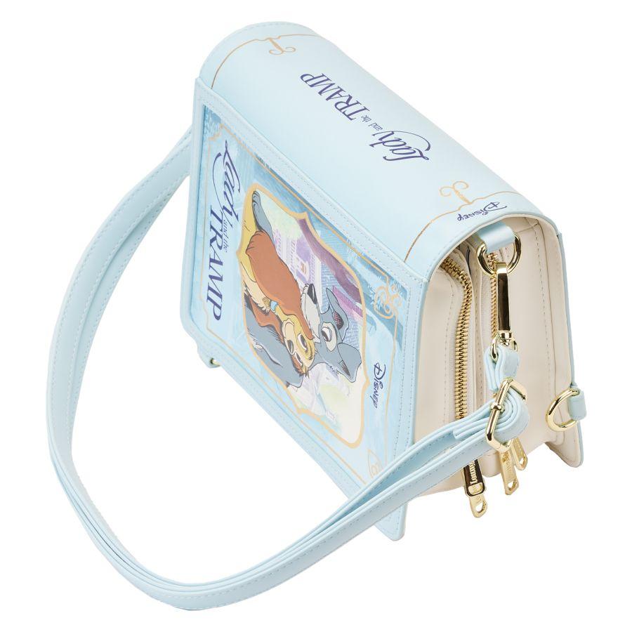 LOUWDTB2738 Lady and the Tramp - Book Convertible Crossbody - Loungefly - Titan Pop Culture