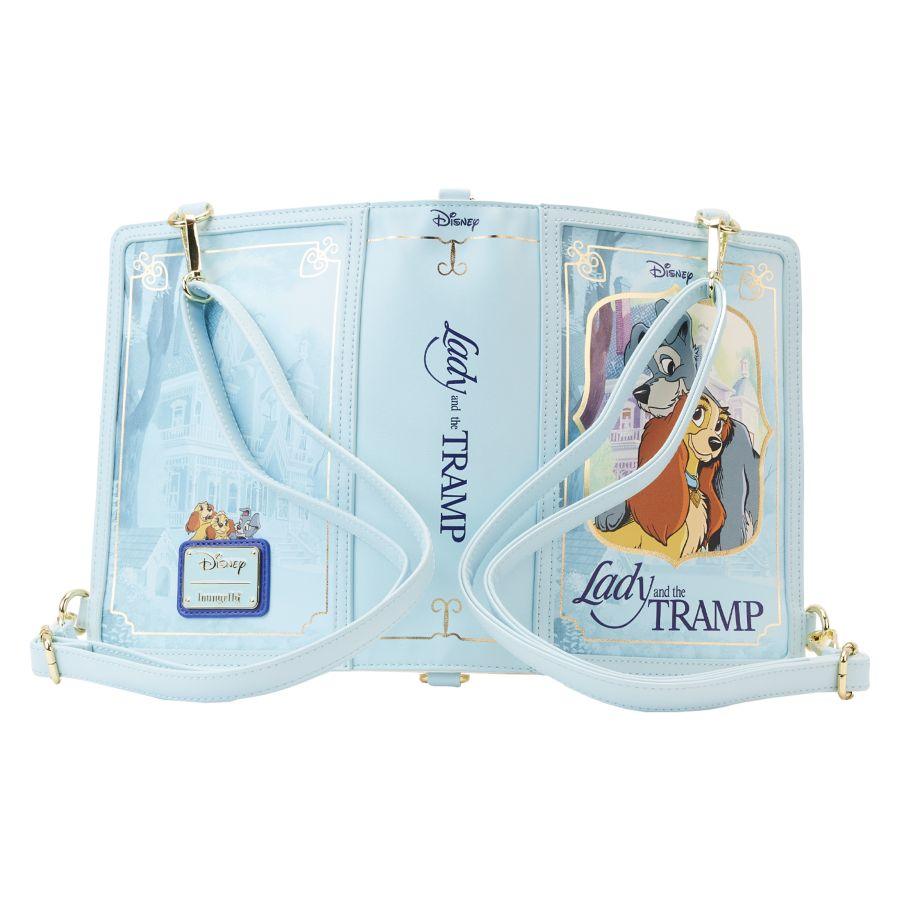 LOUWDTB2738 Lady and the Tramp - Book Convertible Crossbody - Loungefly - Titan Pop Culture