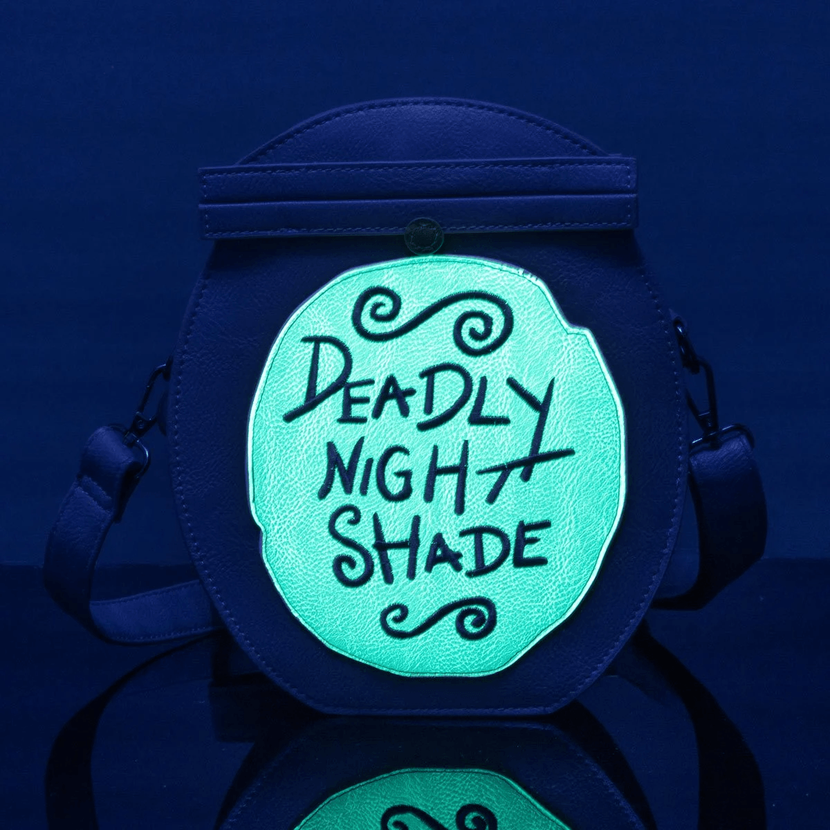 LOUWDTB2804 The Nightmare Before Christmas - Deadly Night Shade Bottle Crossbody [RS] - Loungefly - Titan Pop Culture