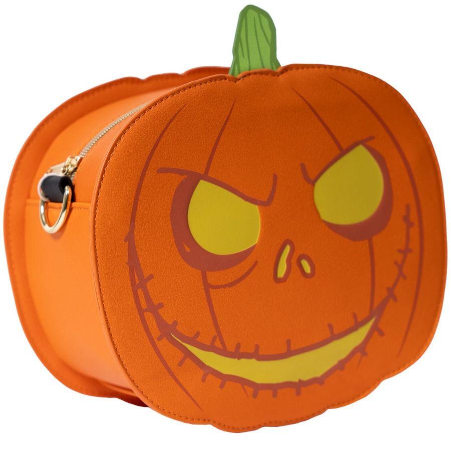 LOUWDTB2861 The Nightmare Before Christmas - Jack-O-Lantern US Exclusive Glow Crossbody [RS] - Loungefly - Titan Pop Culture