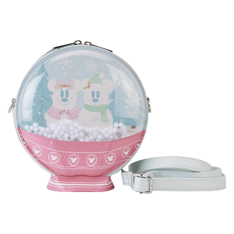 LOUWDTB2877 Disney - Mickey & Friends Pastel Snowglobe Crossbody - Loungefly - Titan Pop Culture