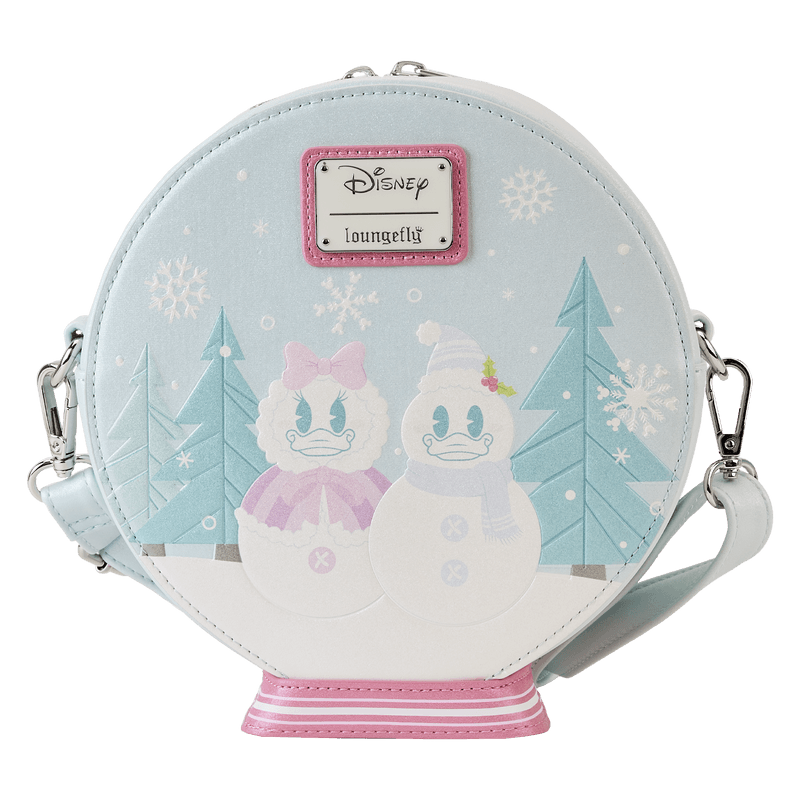 LOUWDTB2877 Disney - Mickey & Friends Pastel Snowglobe Crossbody - Loungefly - Titan Pop Culture